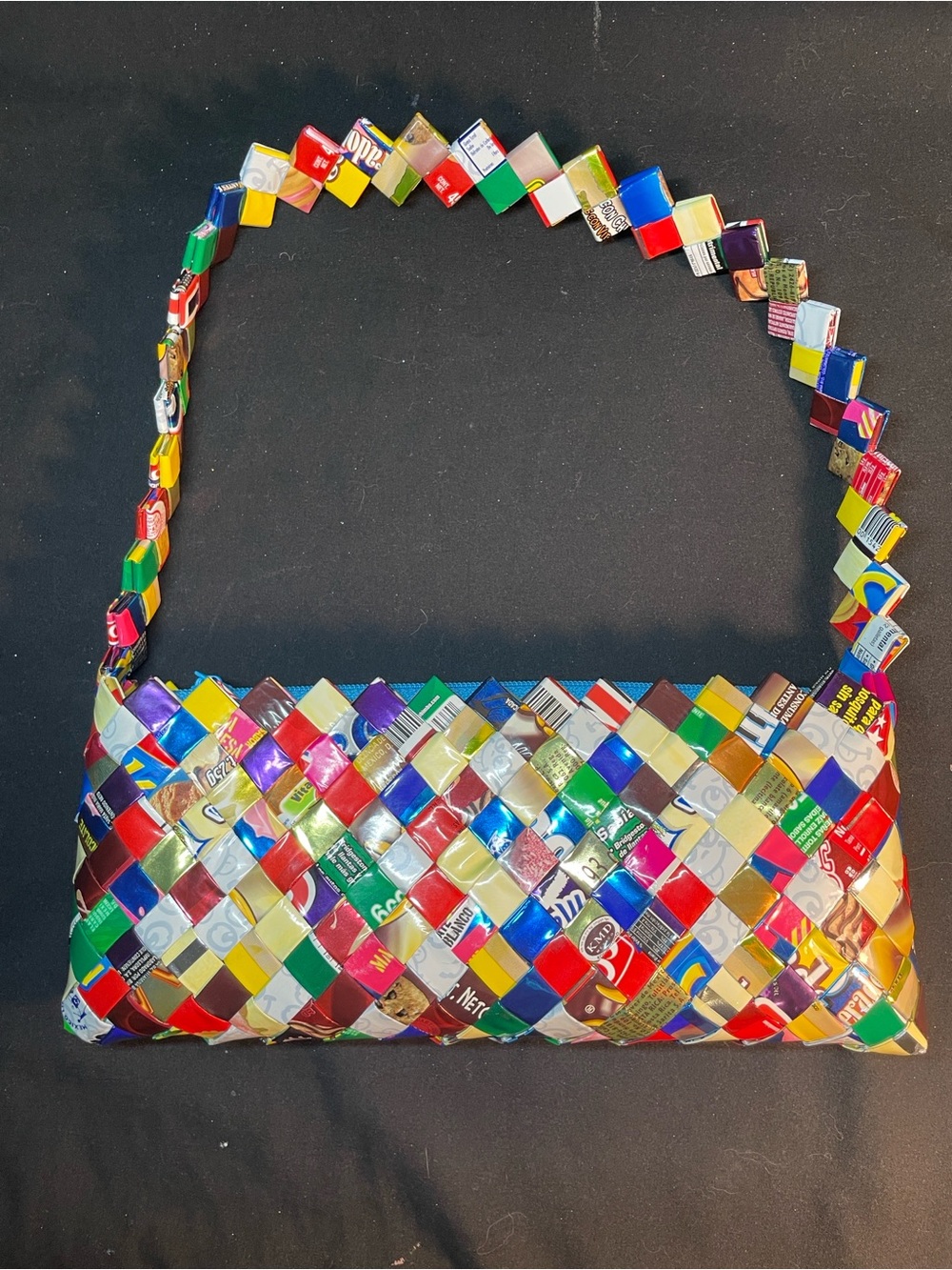 Colorful Y2K Wrapper Zip Purse